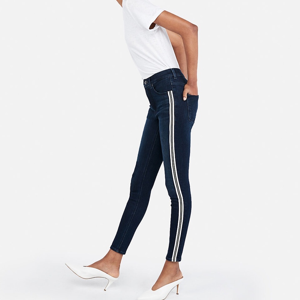 Express Side Stripe Jeans